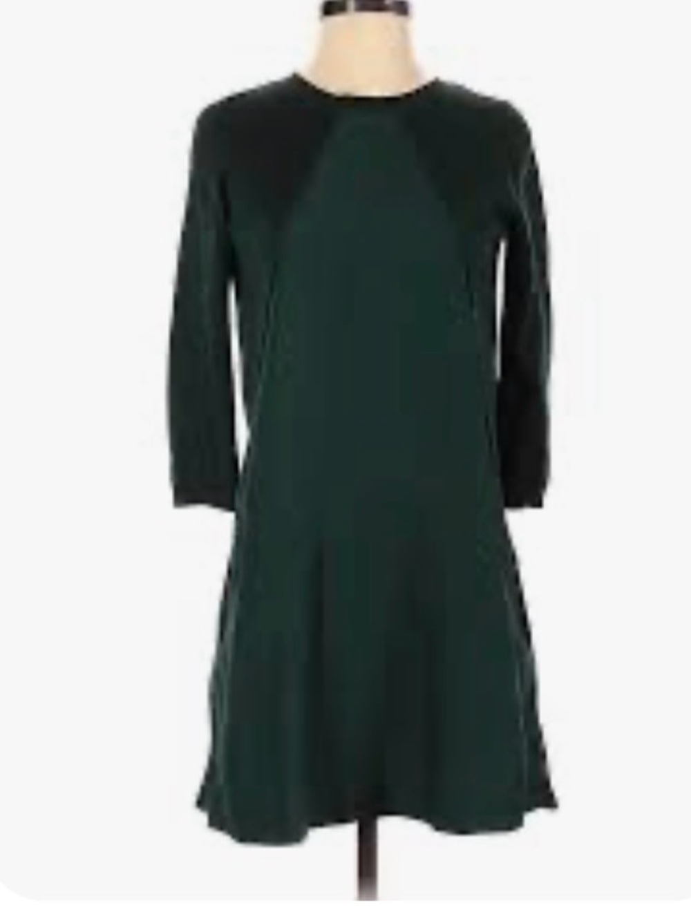 COS Dark Forest Green Mini Dress